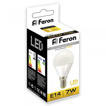 LED Лампа  Feron LB-95 7W E14 тепле світло