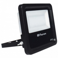 Прожектор LED FERON 30Вт 6400К чорний LL-630