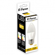 LED Лампа  Feron LB-97 7W E27  тепле світло